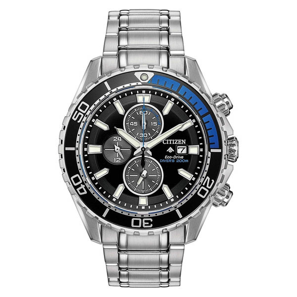 Citizen Men's CA0719-53E Promaster Chronograph Stainless Steel Watch