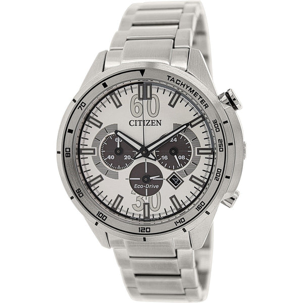 Citizen Men's CA4120-50A Eco-Drive Chronograph Stainless Steel Watch