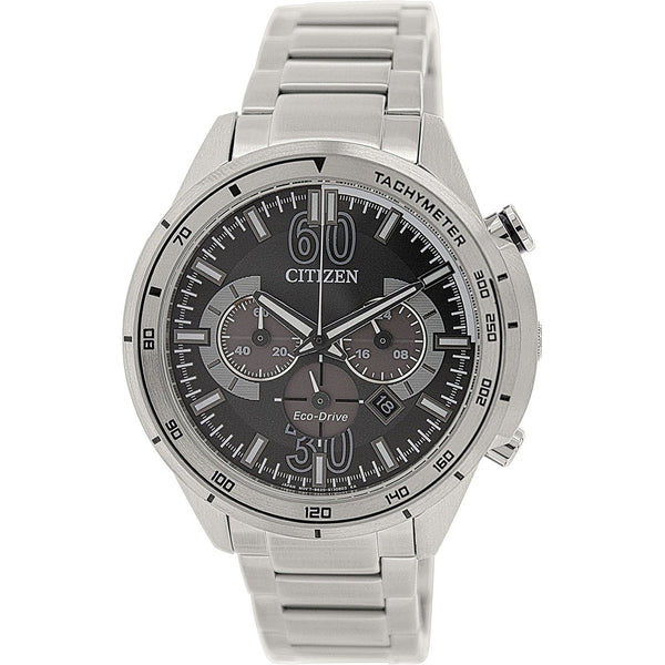 Citizen Men's CA4120-50E Eco-Drive Chronograph Stainless Steel Watch