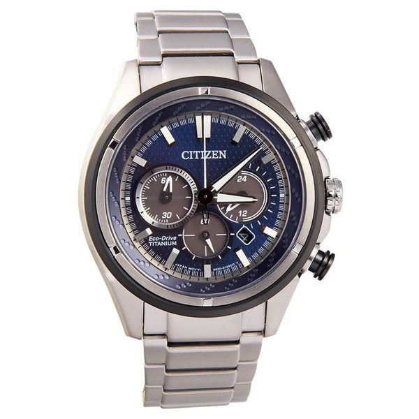 Citizen Men's CA4240-82L Eco-Drive Chronograph Titanium Watch