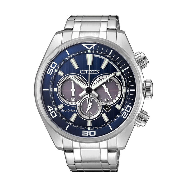 Citizen Men's CA4330-81L Eco-Drive Chronograph Stainless Steel Watch