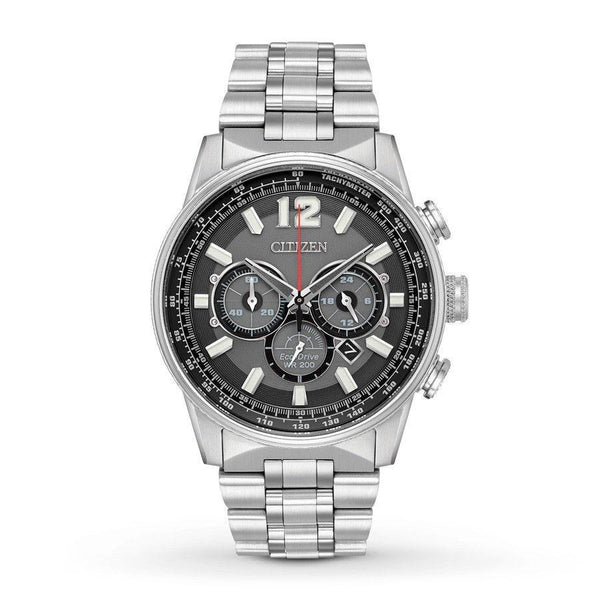 Citizen Men's CA4370-52E Nighthawk Chronograph Stainless Steel Watch