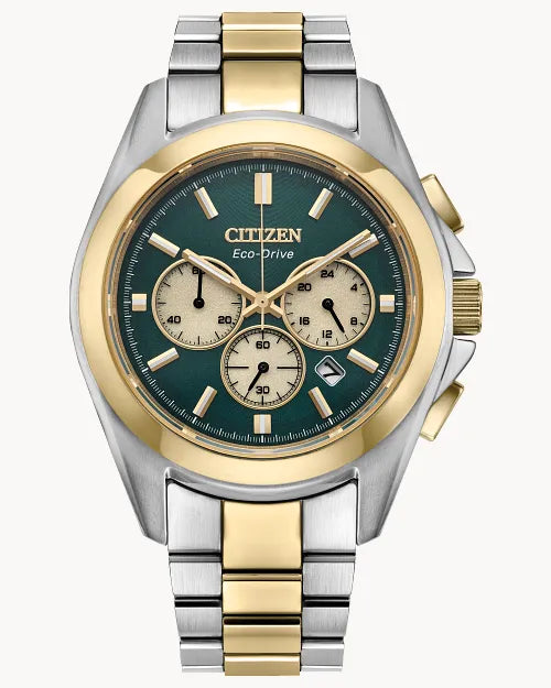 Citizen Eco-Drive Sport Luxury Green Dial Watch