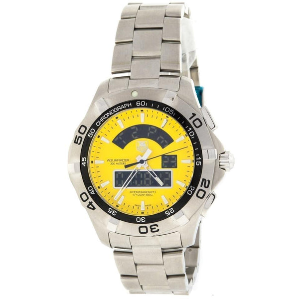Tag Heuer Men's CAF1011.BA0821 Aquaracer Analog-Digital Stainless Steel Watch