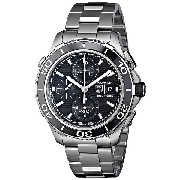 Tag Heuer Men's CAK2110.BA0833 Aquaracer Automatic Chronograph Stainless Steel Watch