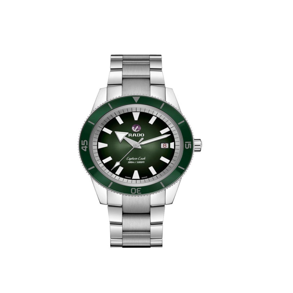 Captain Cook XL (Silver-Green)