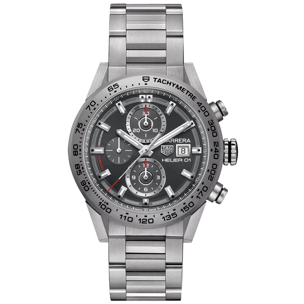Tag Heuer Men's CAR208Z.BF0719 Carrera Chronograph Automatic Titanium Watch