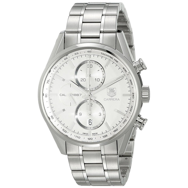 Tag Heuer Men's CAR2111.BA0720 Carrera Chronograph Automatic Stainless Steel Watch