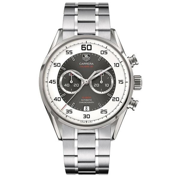 Tag Heuer Men's CAR2B11.BA0796 Carrera  Chronograph Stainless Steel Watch