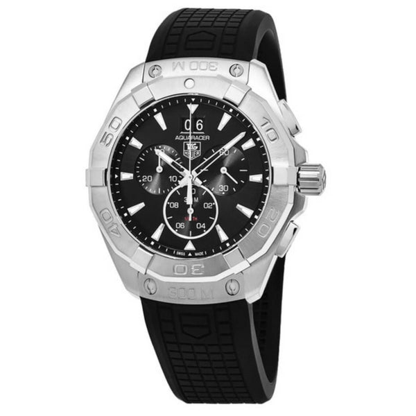 Tag Heuer Men's CAY2110.FT6041 Aquaracer Chronograph Black Rubber Watch