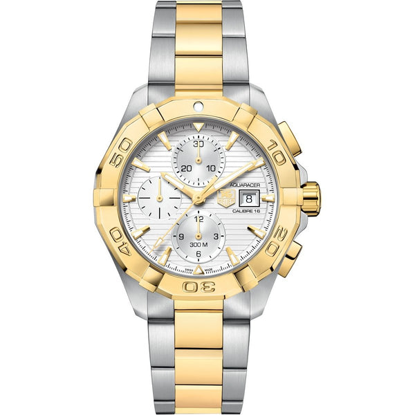 Tag Heuer Men's CAY2121.BB0923 Aquaracer Chronograph Automatic Two-Tone Stainless Steel Watch