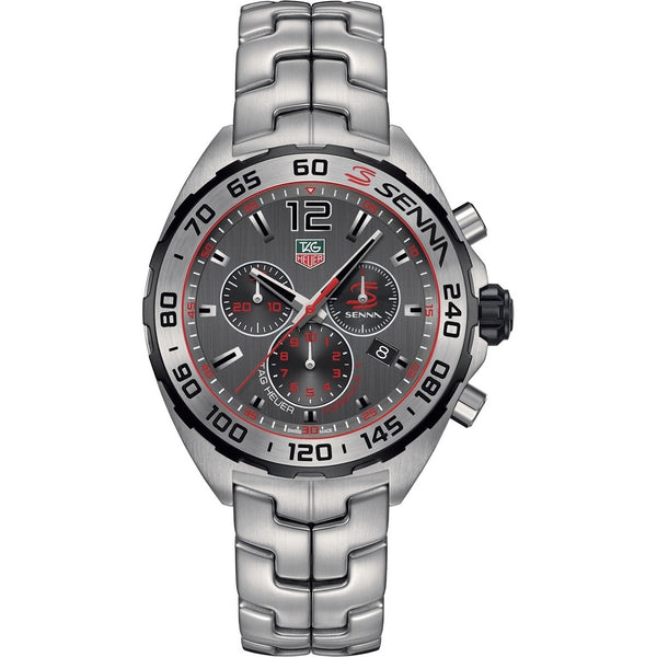 Tag Heuer Men's CAZ1012.BA0883 Formula 1 Senna Chronograph Stainless Steel Watch