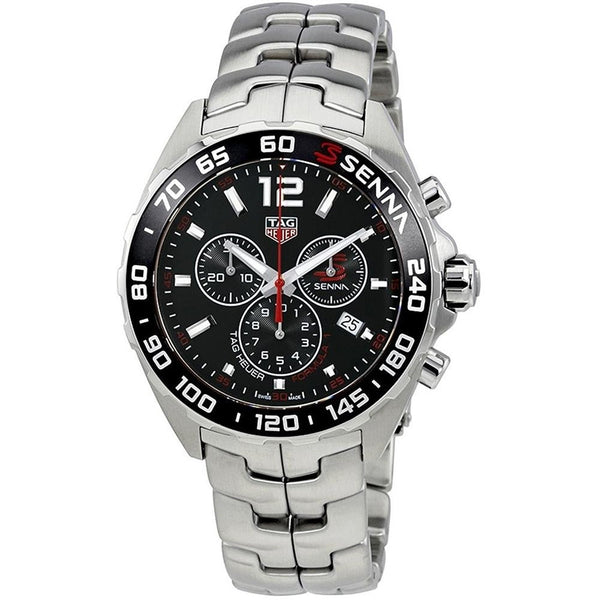Tag Heuer Men's CAZ1015.BA0883 Senna Chronograph Stainless Steel Watch
