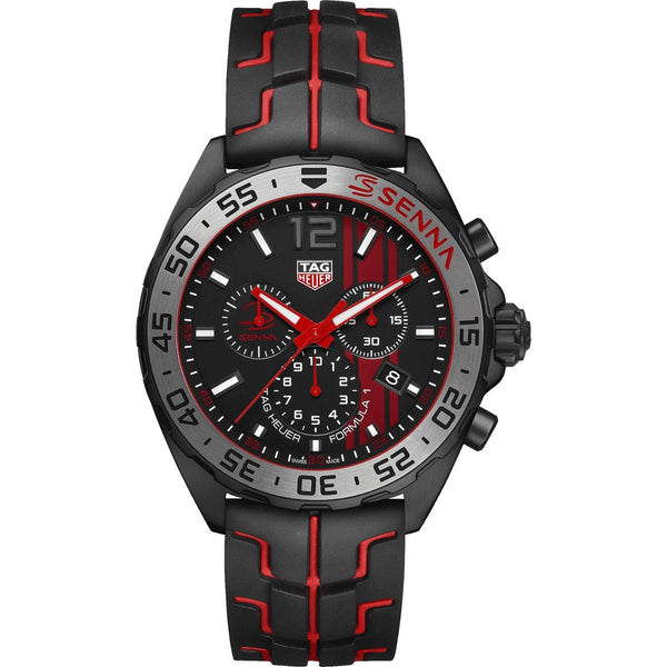 Tag Heuer Men's CAZ1019.FT8027 Formula 1 Chronograph Two-Tone Rubber Watch