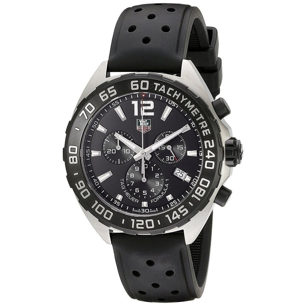 Tag Heuer Men's CAZ1110.FT8023 Formula 1 Chronograph Black Rubber Watch