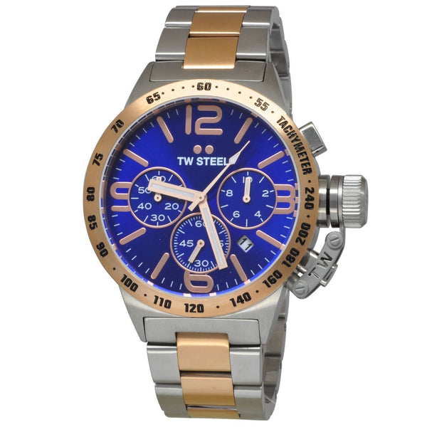 TW Steel Men's CB143 Canteen Chronograph Two-Tone Stainless Steel Watch