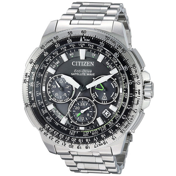 Citizen Men's CC9030-51E Promaster Chronograph Stainless Steel Watch