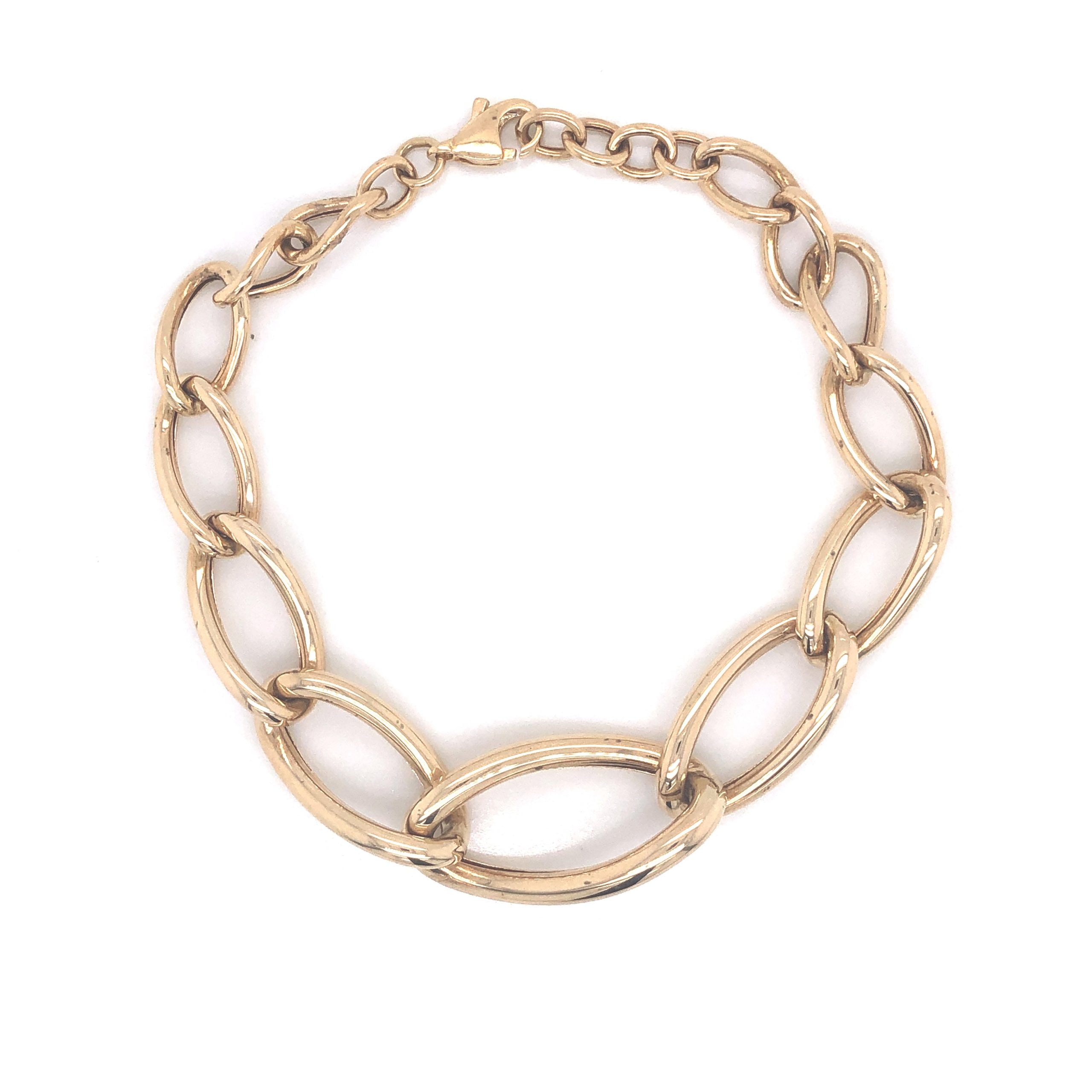 Ascendant Links 14K Gold Bracelet