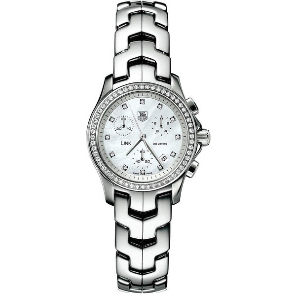 Tag Heuer Women's CJF1314.BA0572 Link Chronograph Stainless Steel Watch