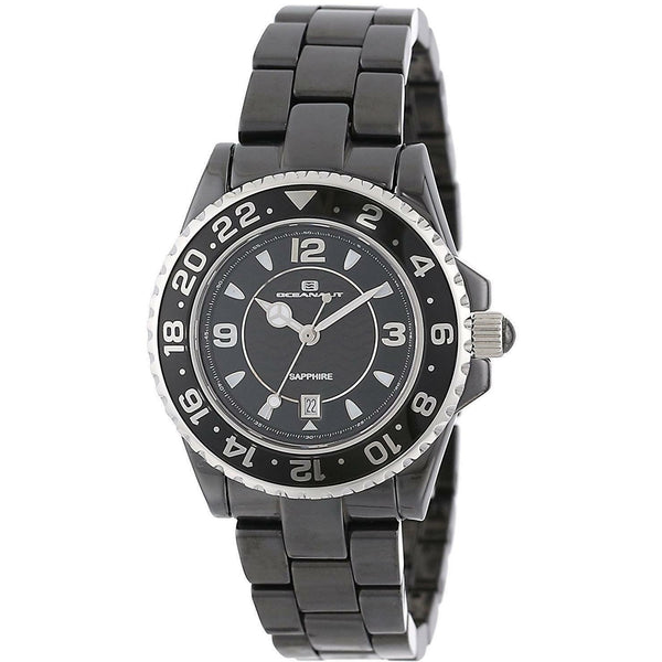 Oceanaut Women's CN1C2601 Ceramic Black Ceramic Watch