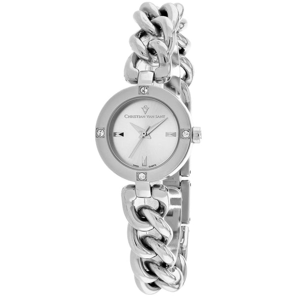 Christian Van Sant Women's CV0210 Sultry Stainless Steel Watch