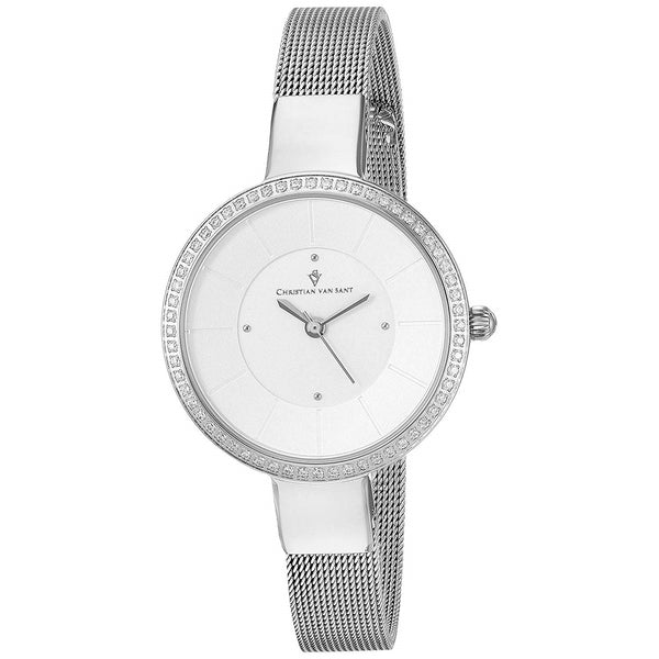 Christian Van Sant Women's CV0220 Reign Stainless Steel Watch