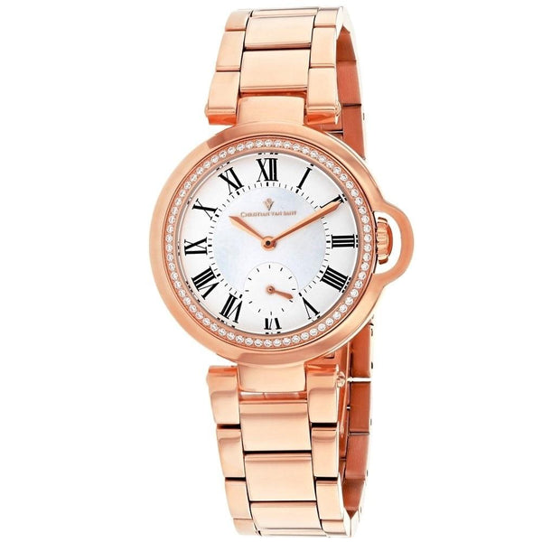 Christian Van Sant Women's CV0232 Cybele Rose Gold-Tone Stainless Steel Watch