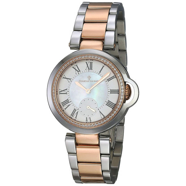 Christian Van Sant Women's CV0234 Cybele Two-Tone Stainless Steel Watch