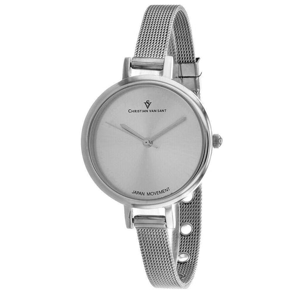 Christian Van Sant Women's CV0280 Grace  Stainless Steel Watch