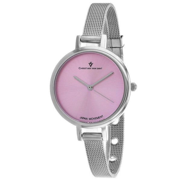 Christian Van Sant Women's CV0282 Grace  Stainless Steel Watch