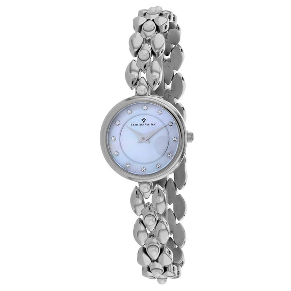 Christian Van Sant Women's CV0610 Perla Stainless Steel Watch