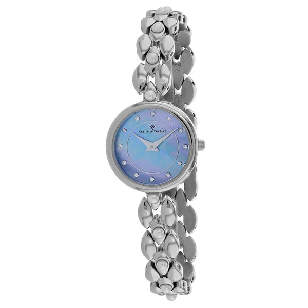 Christian Van Sant Women's CV0611 Perla Stainless Steel Watch