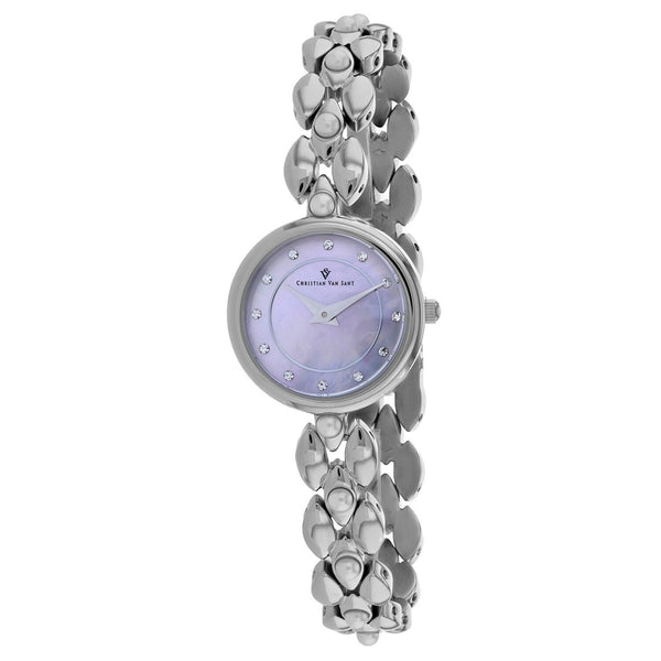 Christian Van Sant Women's CV0612 Perla Stainless Steel Watch