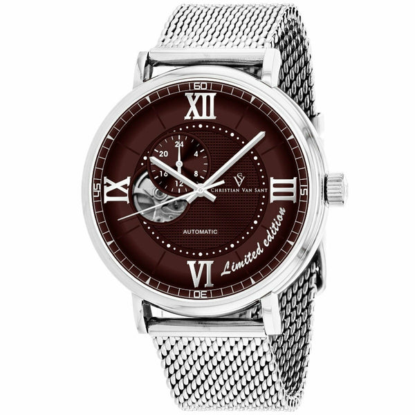 Christian Van Sant Men's CV1143 Somptueuse Stainless Steel Watch