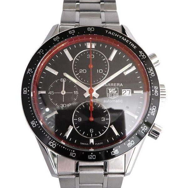 Tag Heuer Men's CV201Z.BA0794 Carrera Chronograph Stainless Steel Watch