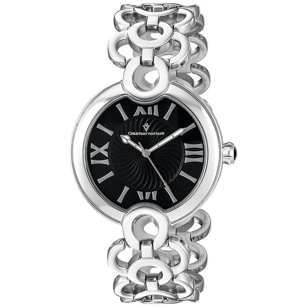 Christian Van Sant Women's CV2811 Twirl Stainless Steel Watch