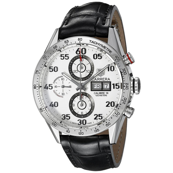 Tag Heuer Men's CV2A11.FC6235 Carrera Limited Edition Chronograph Automatic Black Leather Watch