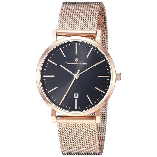 Christian Van Sant Women's CV4221 Paradigm Rose Gold-Tone Stainless Steel Watch