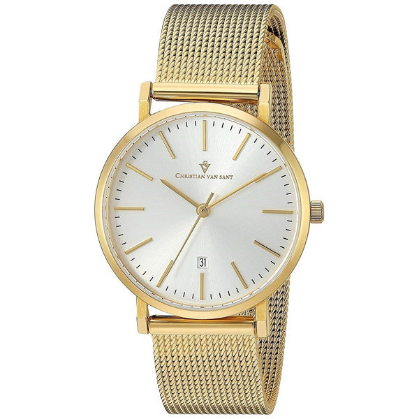 Christian Van Sant Women's CV4225 Paradigm Gold-Tone Stainless Steel Watch