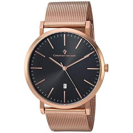Christian Van Sant Men's CV4321 Paradigm Rose Gold-Tone Stainless Steel Watch