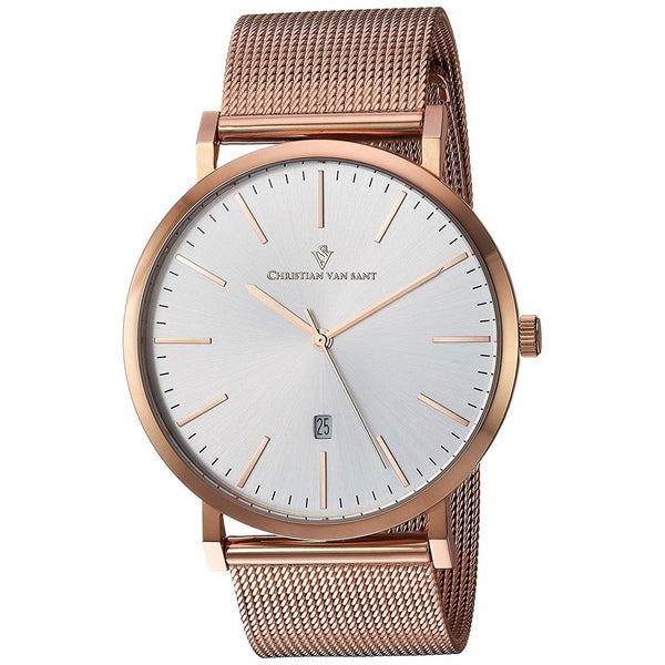 Christian Van Sant Men's CV4322 Paradigm Rose Gold-Tone Stainless Steel Watch