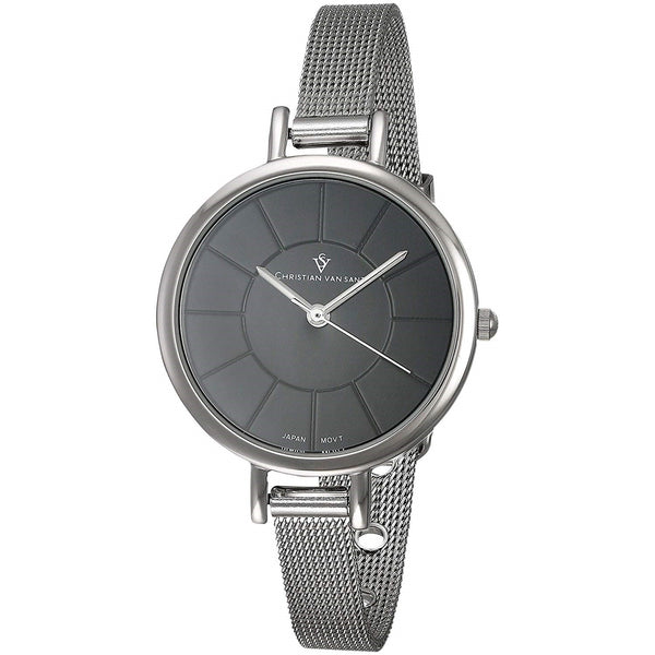 Christian Van Sant Women's CV6611 Skinny Stainless Steel Watch