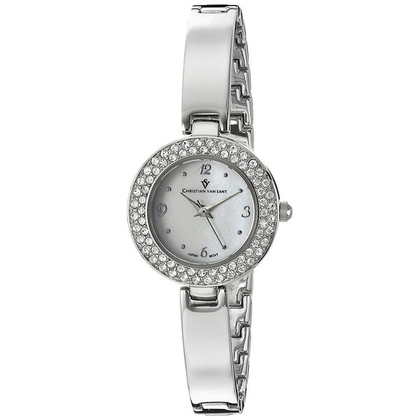 Christian Van Sant Women's CV8610 Palisades Dot Stainless Steel Watch