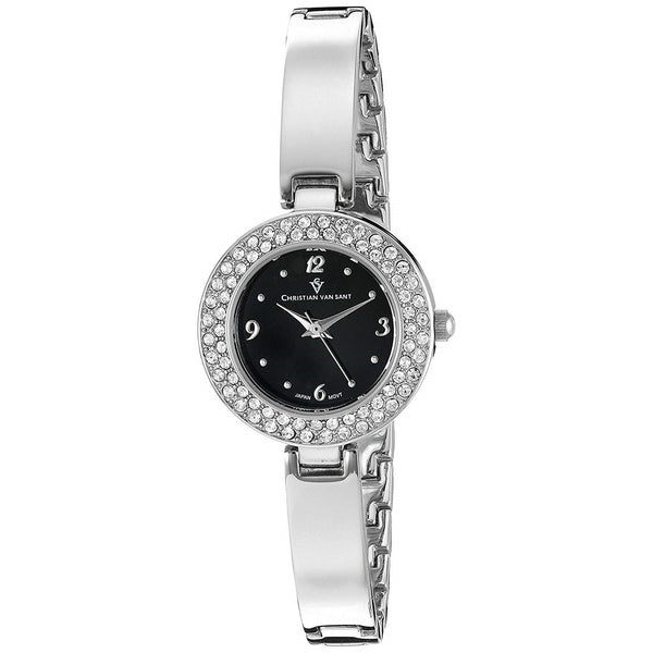 Christian Van Sant Women's CV8612 Palisades Dot Stainless Steel Watch