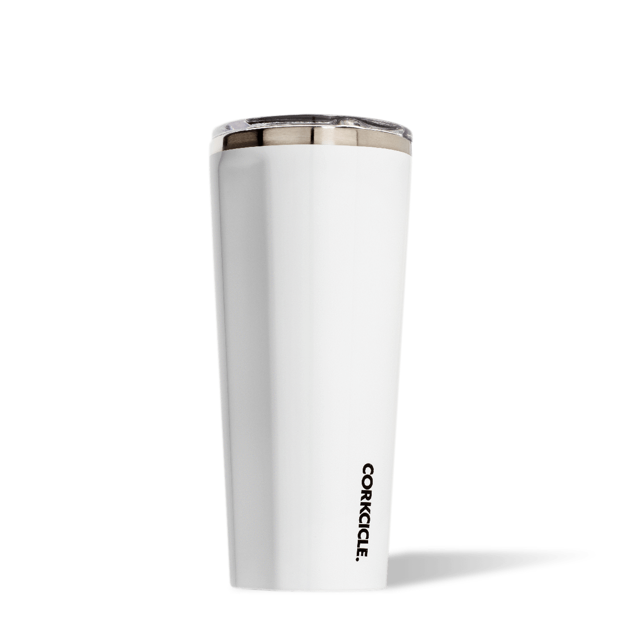 GLOSS WHITE TUMBLER (24oz)
