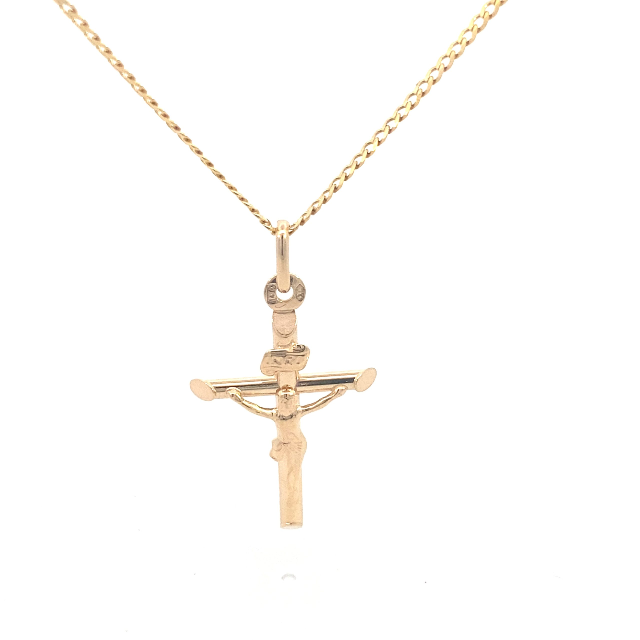 14K Gold Sacred Sacrifice Cross