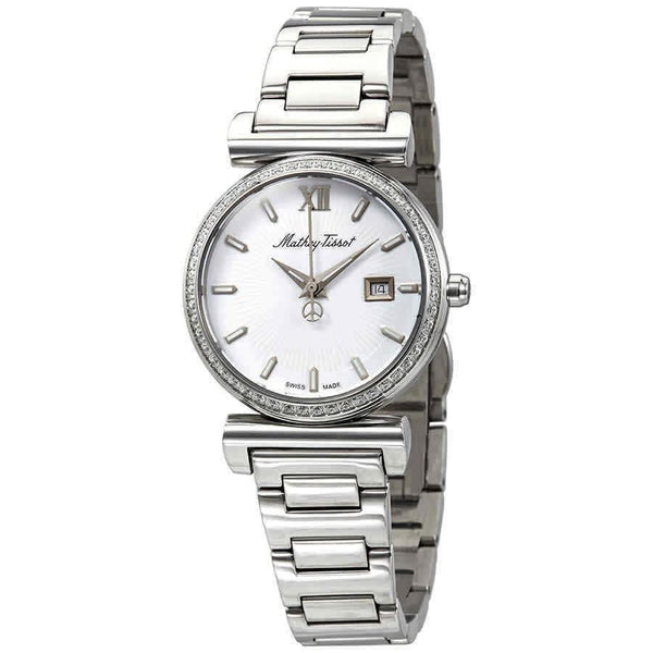 Mathey-Tissot Women's D410AQI Elegance Stainless Steel Watch