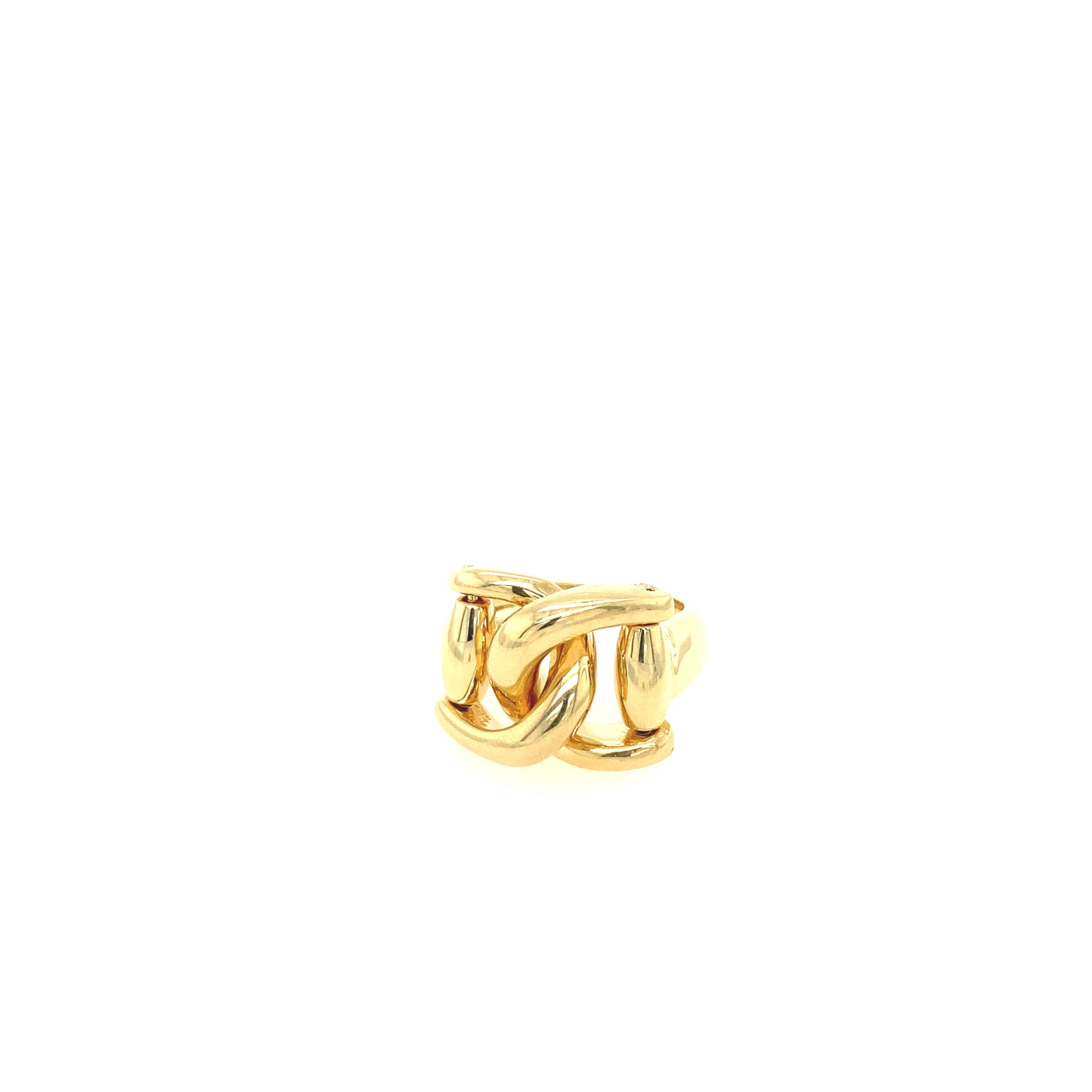 14K Chunky Link Ring