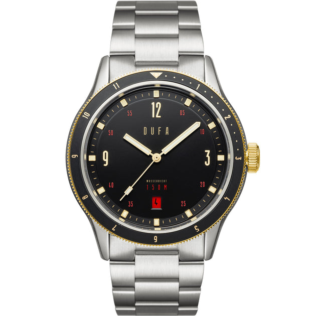 DuFa Freitaucher Automatic Caviar Black SS