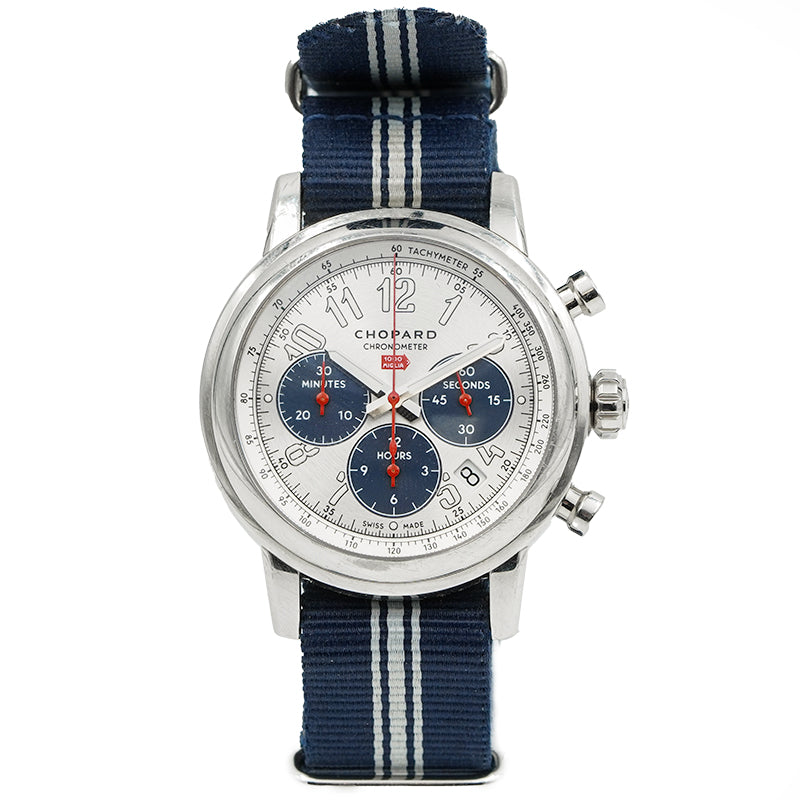 SOLD - 7/10/24 - Chopard 42mm Mille Miglia 168589-3004 USA Limited Ed. Chronograph Nato